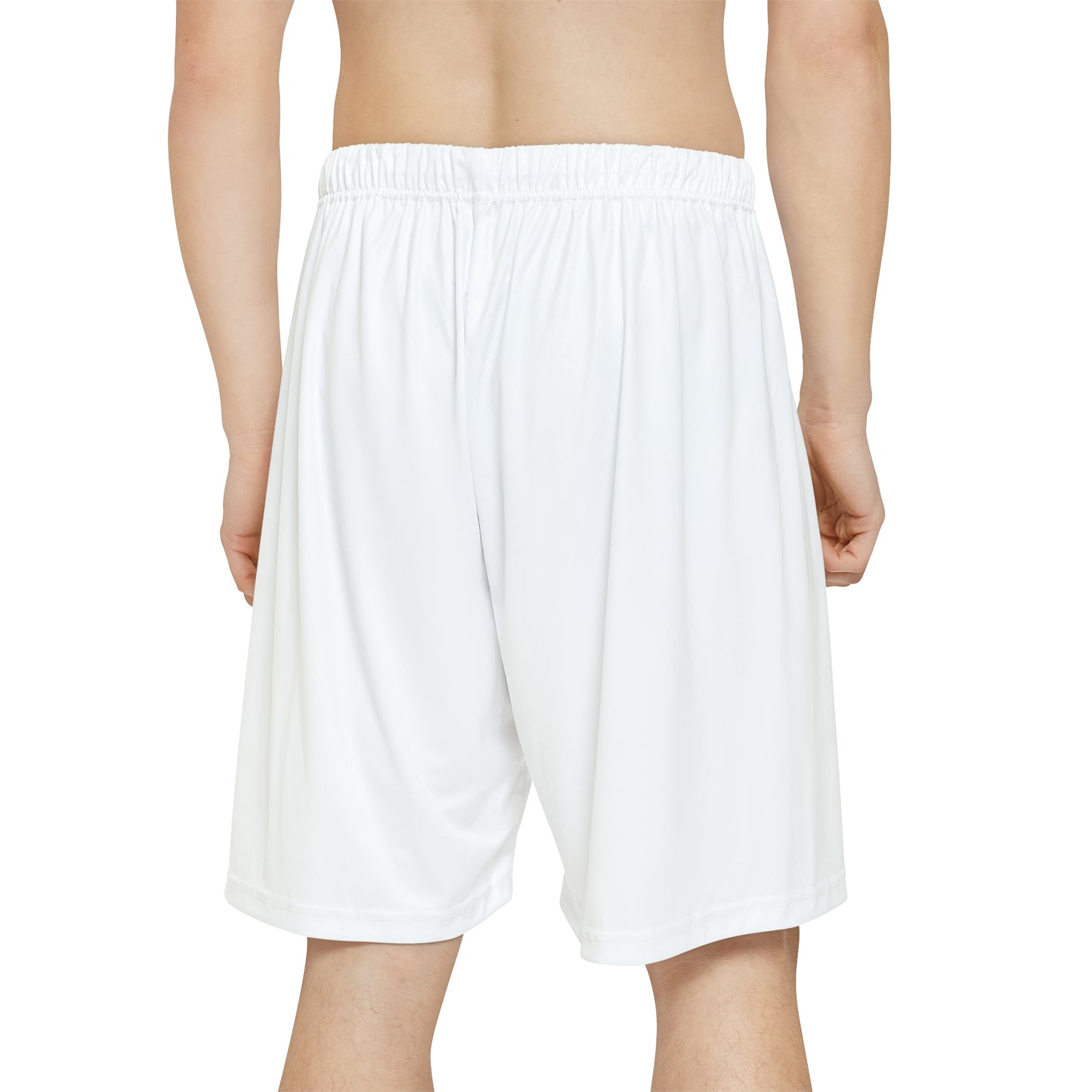 Nomadique White Gym Shorts